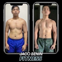 jago benin fitness before and after